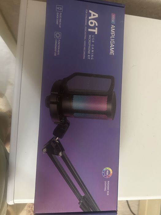 Микрофон fifine A6T черный