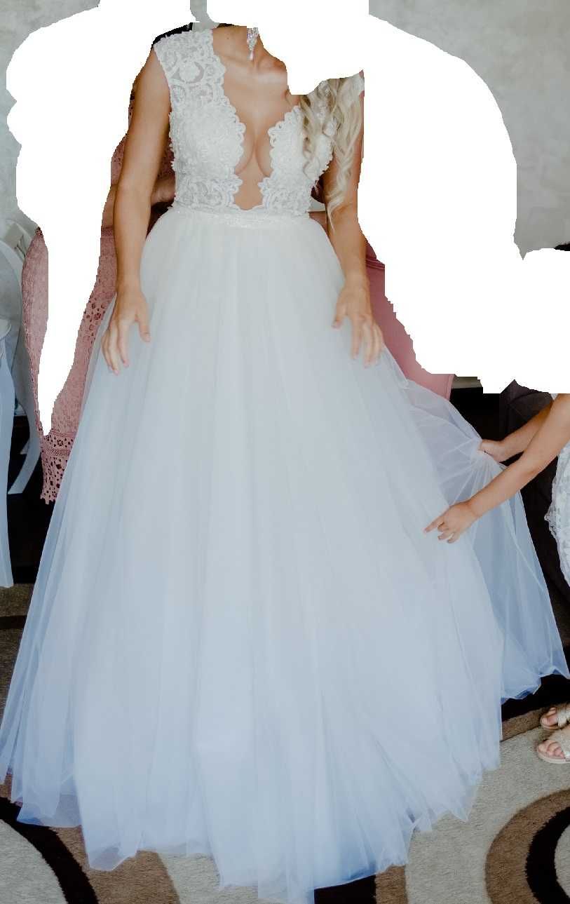 Vand rochie de mireasa deosebita M