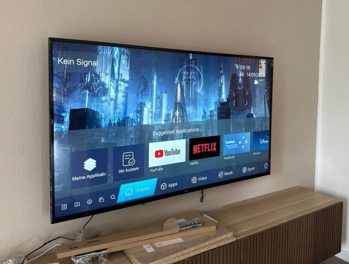 "Eisenbach Proffesional" NT650LU01 Android, 4k,UltraHD, Smart, WiFi