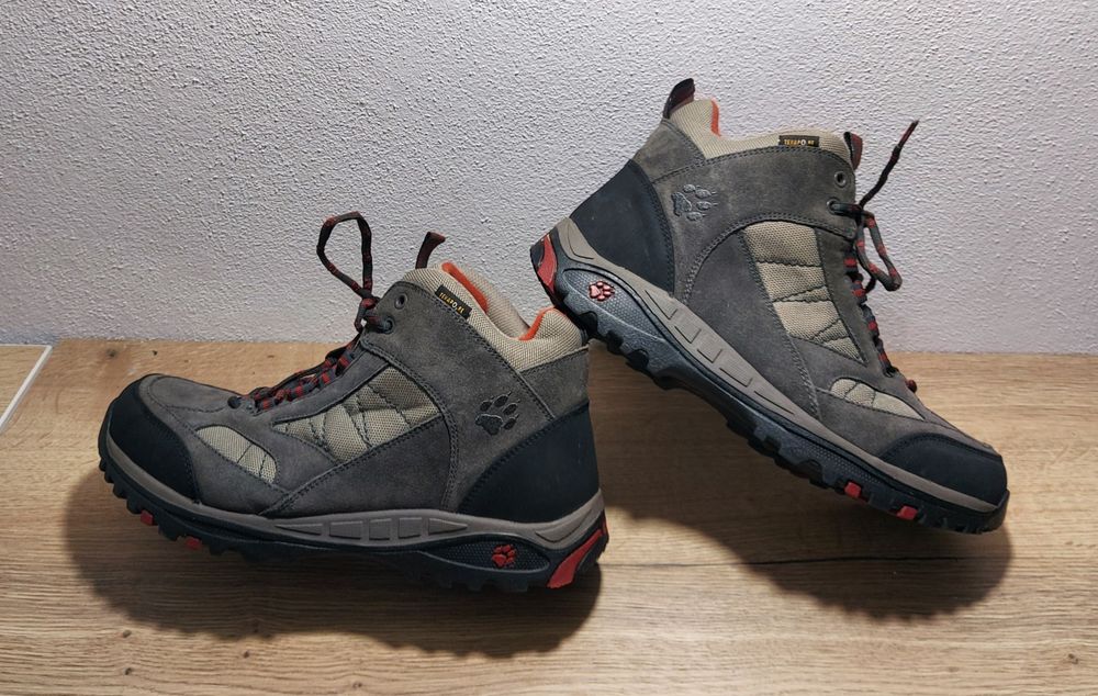 Ghete bocanci JACK WOLFSKIN TEXAPORE piele naturală vânătoare nr 42, 5