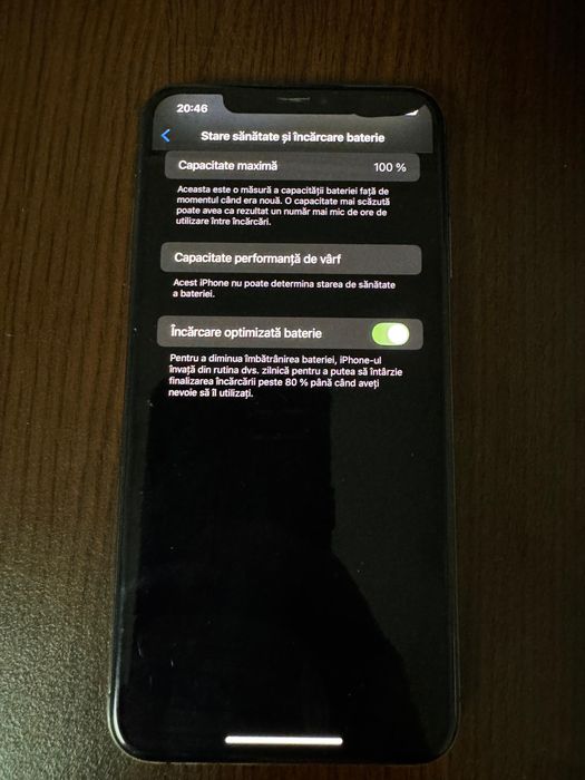 Vand iPhone xs max 256GB black