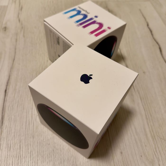 2бр. Нови Apple - HomePod mini, тъмносиви с гаранция до 08.2027