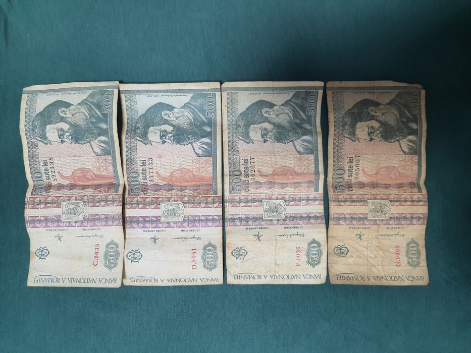 Bancnote 500 lei din 1992