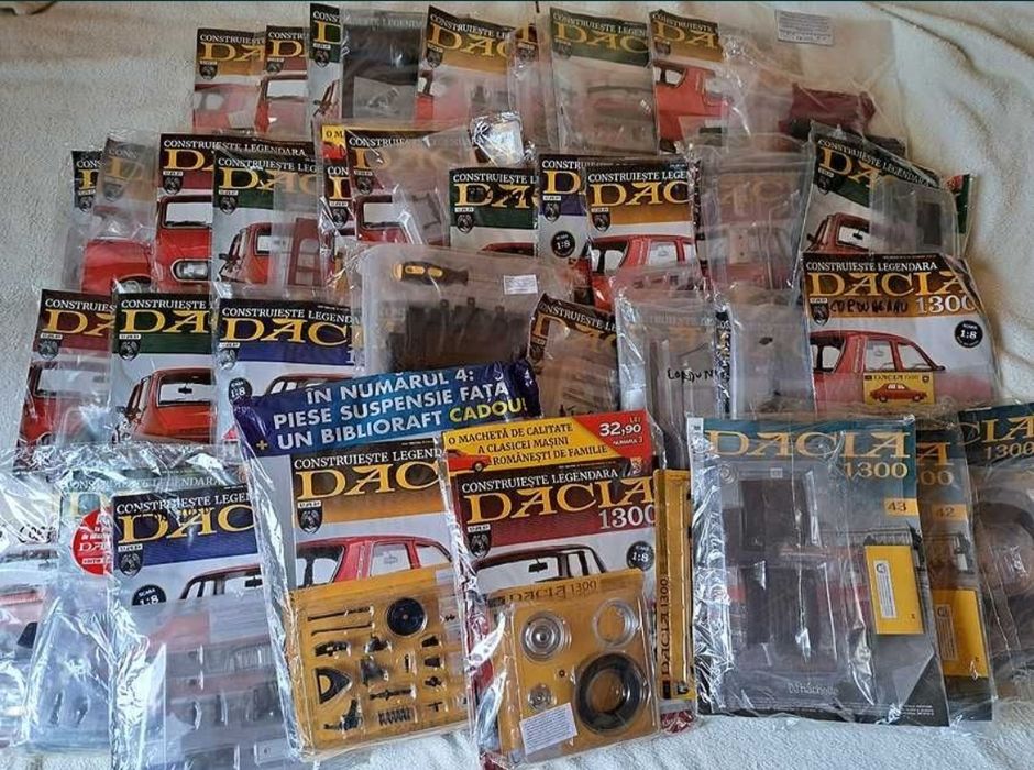 Vănd reviste machetă DACIA 1300 1:8