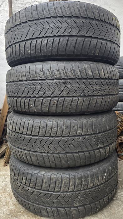 Jante aliaj BMW g30 g31 anvelope iarna 245 45 R18 seria 5 după 2017