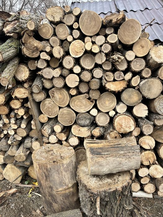 Дрова сухие чурками