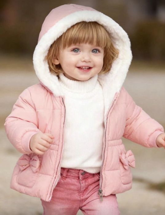 Зимно детско яке за момичета