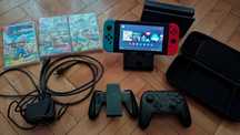 Nintendo Switch, jocuri, pro controller (se vand impreuna/separat)
