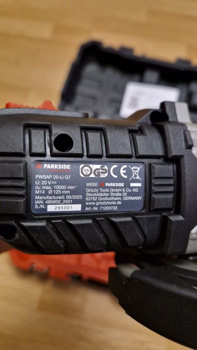 Flex / polizor unghiular Parkside Performance cu garantie