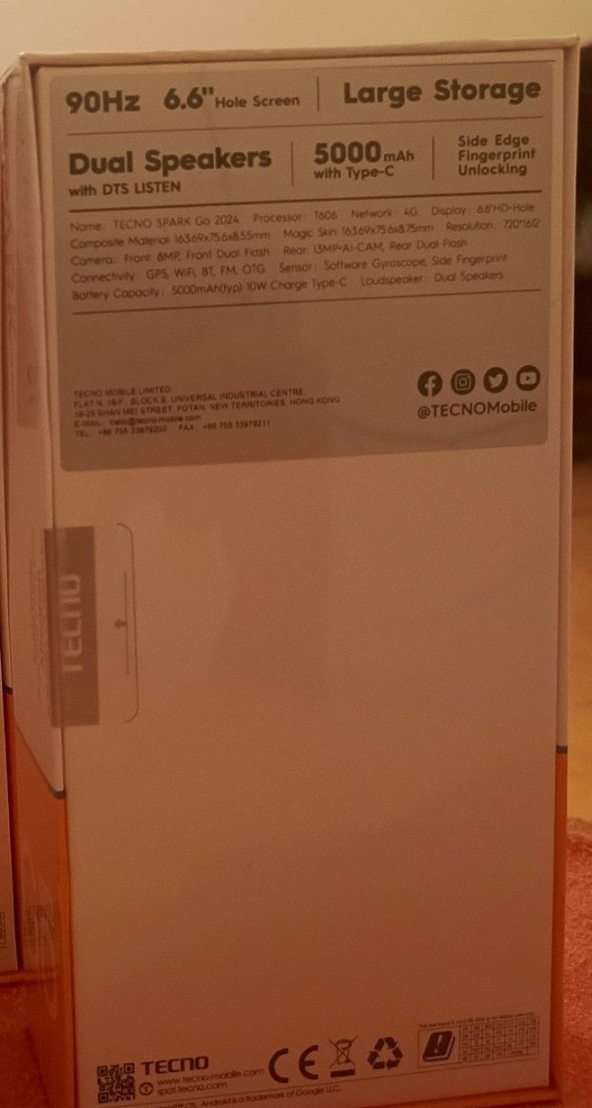 Tecno spark GO 2024