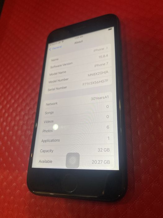Iphone 7 black 32GB