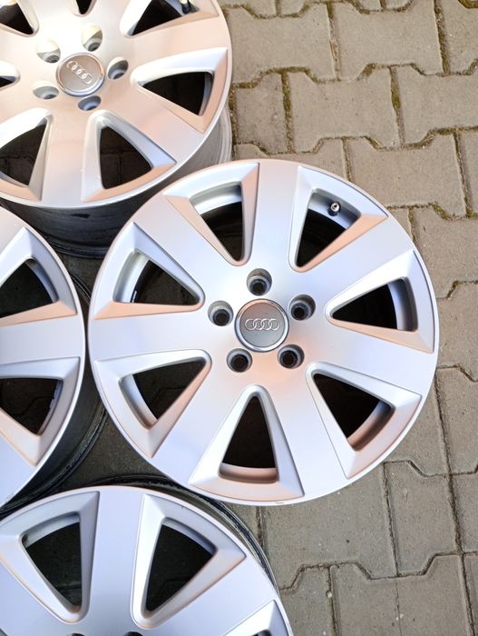 4 jante aliaj 5x112 R16 originale audi A3 A4 A6