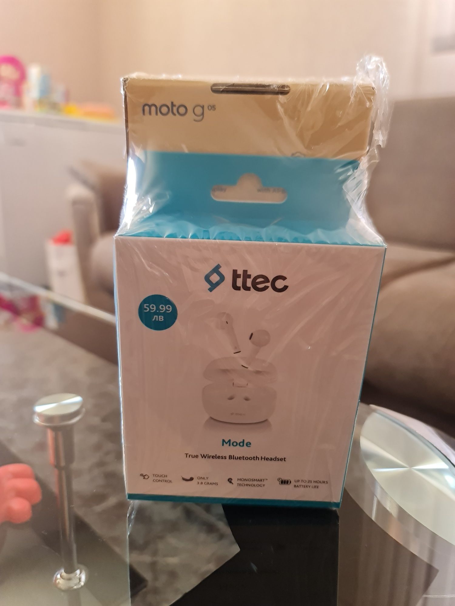 Motorola g 05 + слушалки