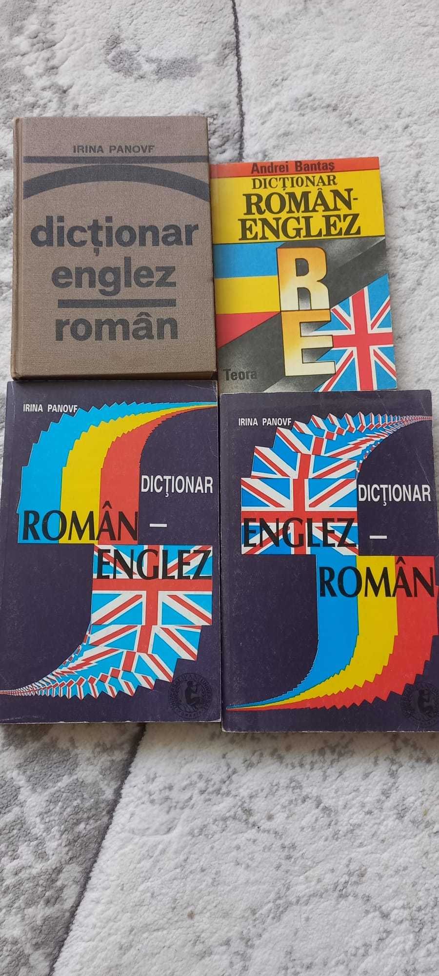 Dictionare diferite Roman/Englez