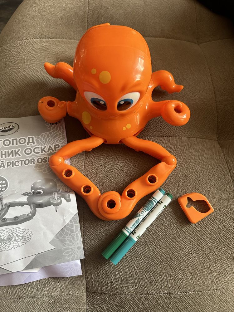 Рисуващ октопод Crayola Художникът Октопод Spin Swirl Oscar