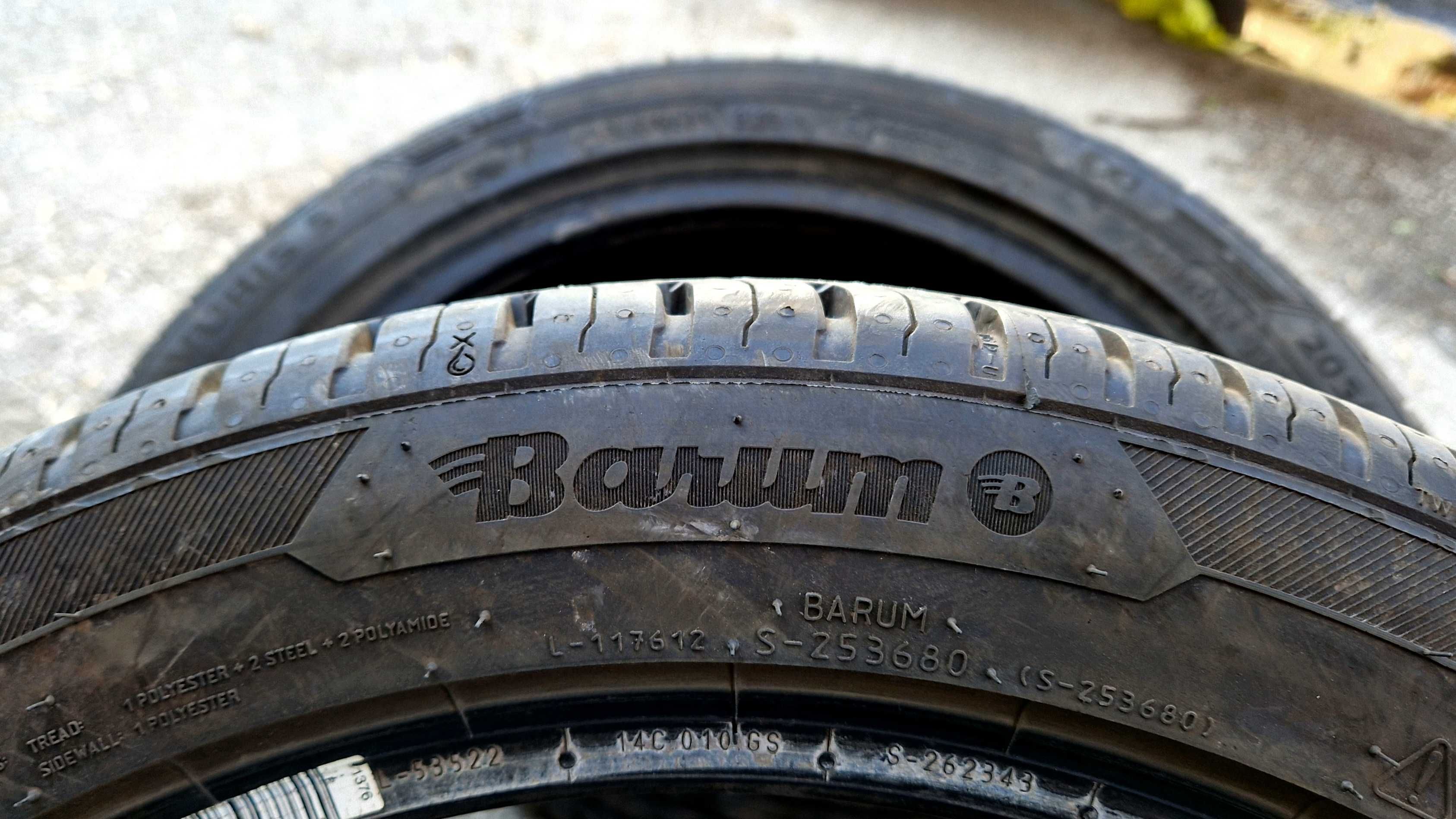 DOT 2023, 205/45/16 летни гуми Barum Bravuris 5HM. НОВИ