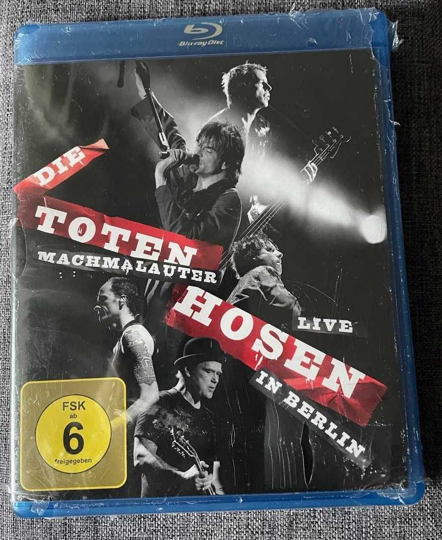 Blu-ray concert in Berlin Toten Hosen nou sigilat.