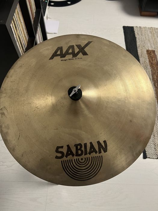 Cinel Sabian AAX stage Ride 20” 51 cm cymbal cowbell Dixon