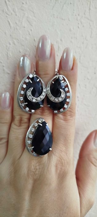 Украшения из серебра 925 порты новые. Натуральные камни и жемчуг