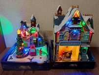 Коледни адвент календари,сцени и фигурки MAGIC VILLAGE.Бои,моливи BIG