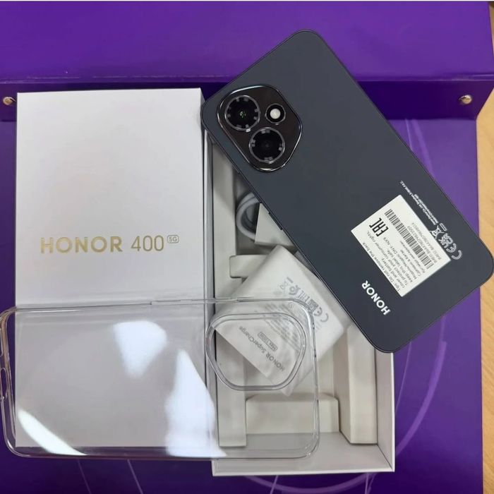 Honor 400  8/256 pamiyat koropkasi doqimentlari bo hali ochilmagan