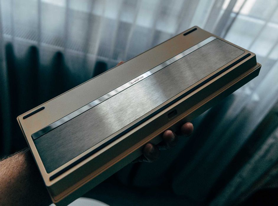 tastatura mecanica custom Bridge 75 Plus aluminiu noua spray milk