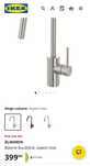 Baterie bucatarie aspect  inox Ikea  Älmaren