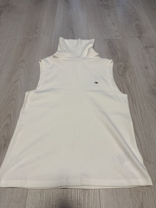 Top Alb Tommy Hilfiger
