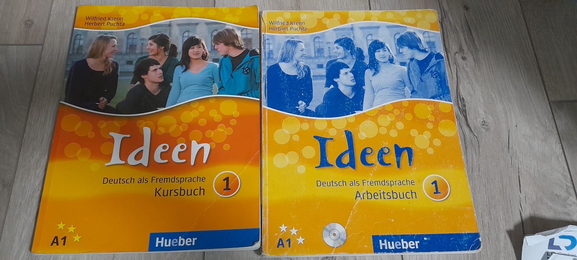 Ideen А1 Kursbuch. Учебник по немски + тетрадкаезик