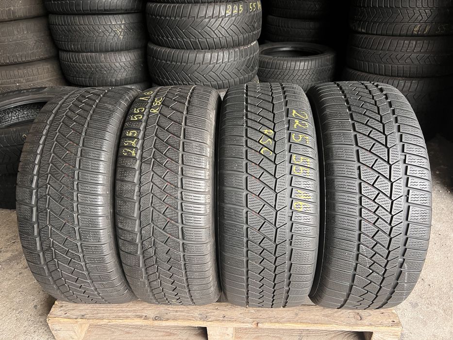 4 anvelope iarna 225/55/16 , Continental , RunFlat !