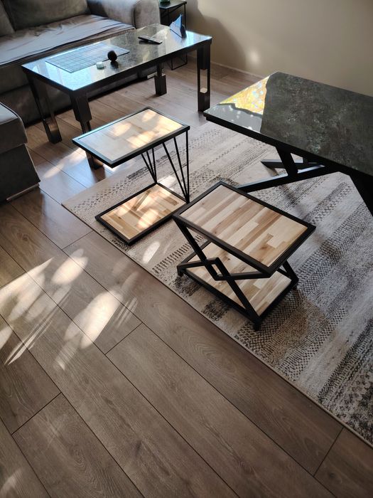 Помощни маси стил лофт