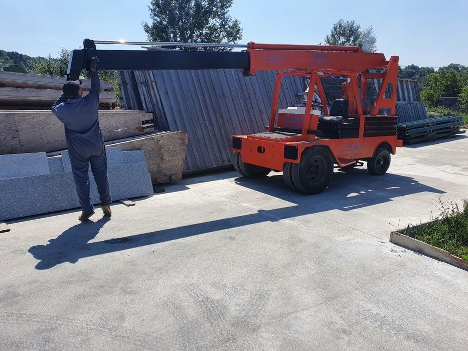 Vând macara braț hidraulic automacara încărcător frontal stivuitor