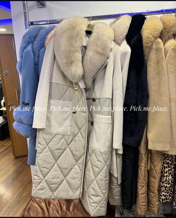 Шушляково яке/якета с естествен пух