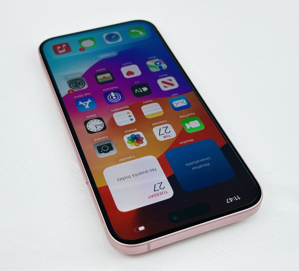 Apple iPhone 15 Plus 128GB Pink КАТО НОВ! Гаранция!