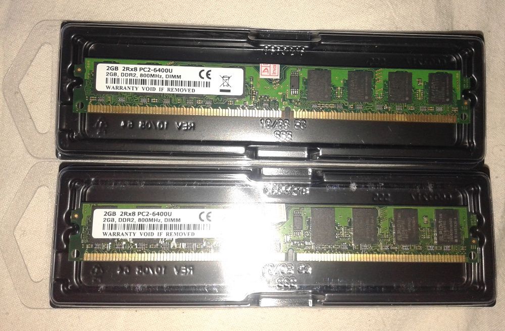 РАМ памет RAM Samsung Kingston 8GB 2x4GB DDR2-800 за AMD процесори