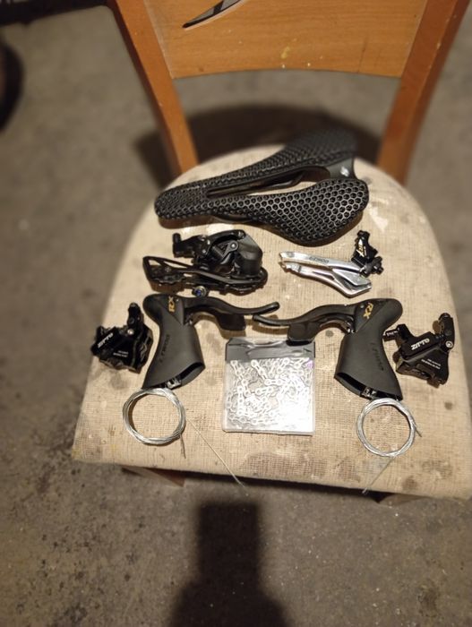 Монтаж 2 х 12 скорости