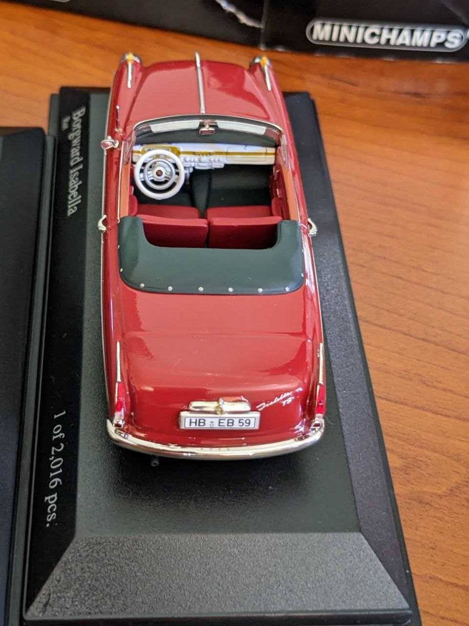 Модели от Minichamps 1:43