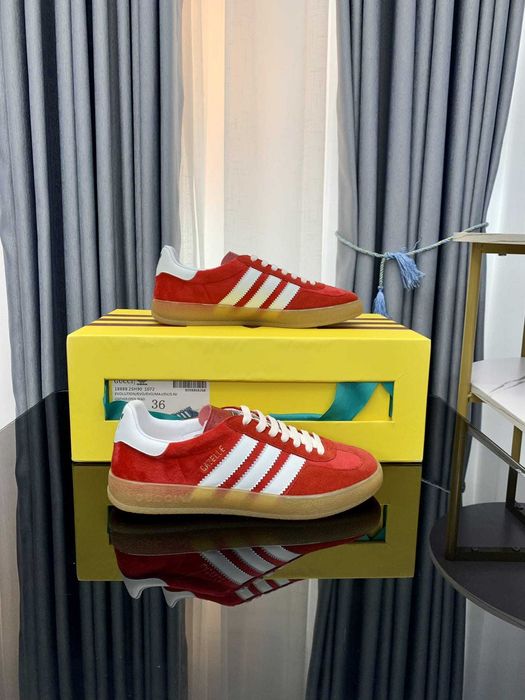 Adidas x Gucci Gazelle Rosu, marime 35 - 40