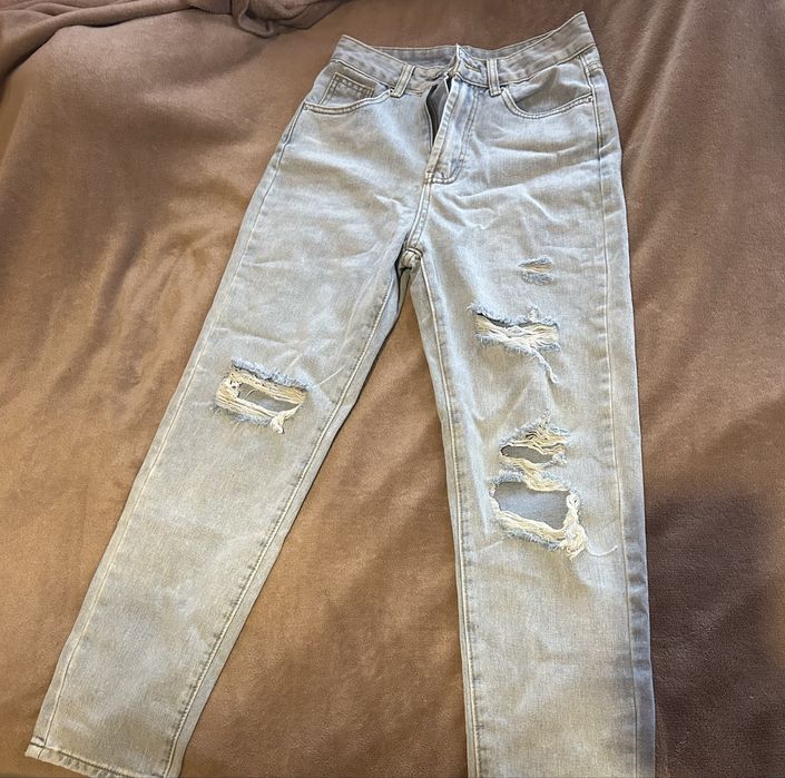 Дънки wide leg - 2 чифта, skinny - 1 чифт