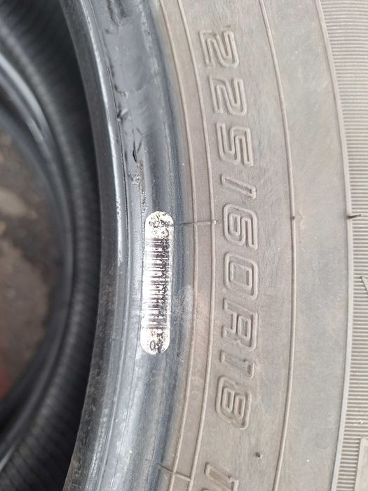 Летни гуми Dunlop 225/60/18 използвани с дот 45/2020