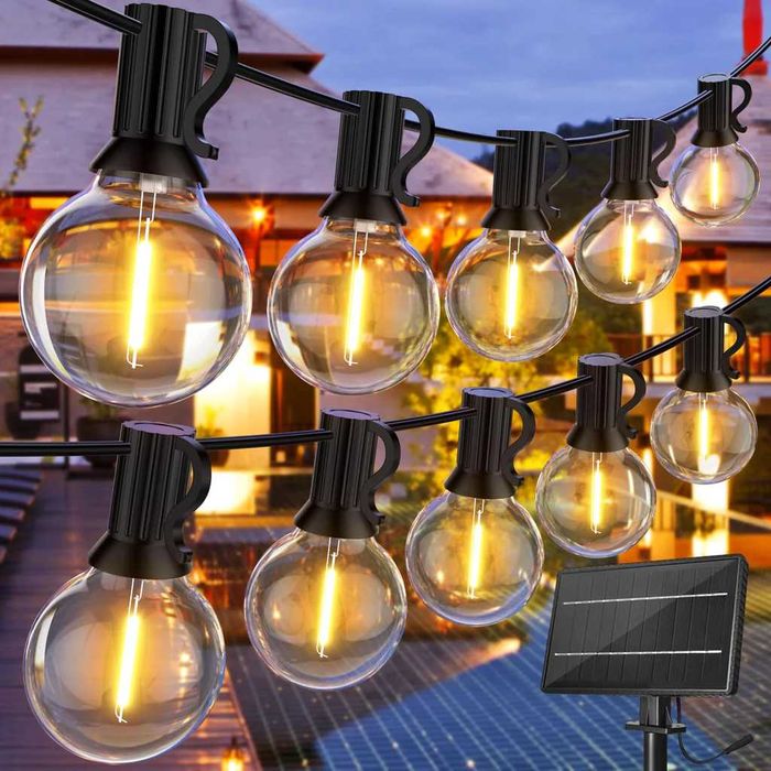 LED Гирлянди за градина 15м 20м 30м 45м