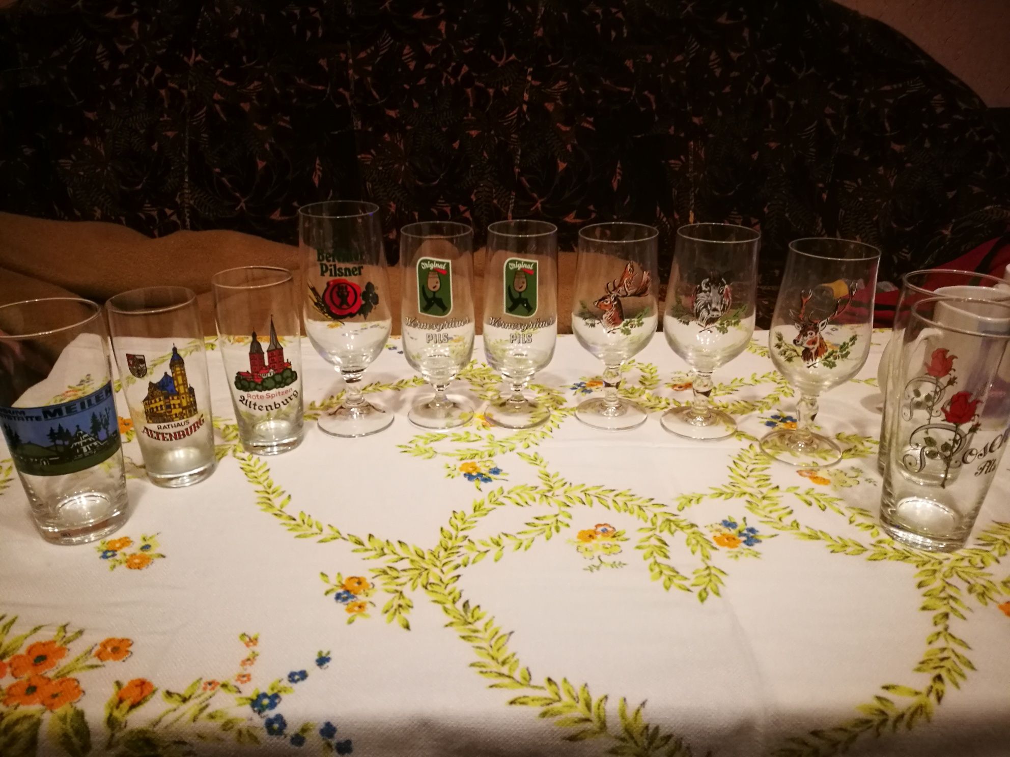 Стъклени чаши от гдр