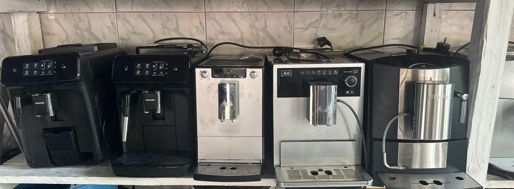 Expresoare cafea Melitta,Delonghy,Miele,Saeco doar EN GROSS