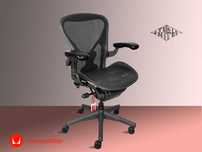 Scaun de birou Herman Miller Aeron Classic Refurbished Posture fit B