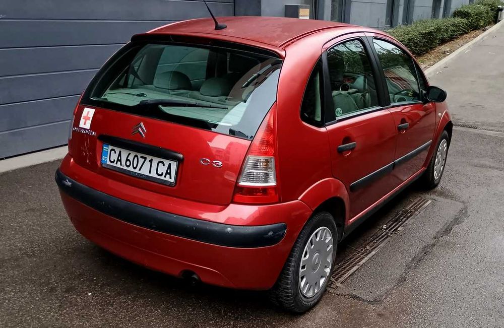 Citroen C3 1.4i, 73 к.с. 2006г. 119600 км. от първи собственик!