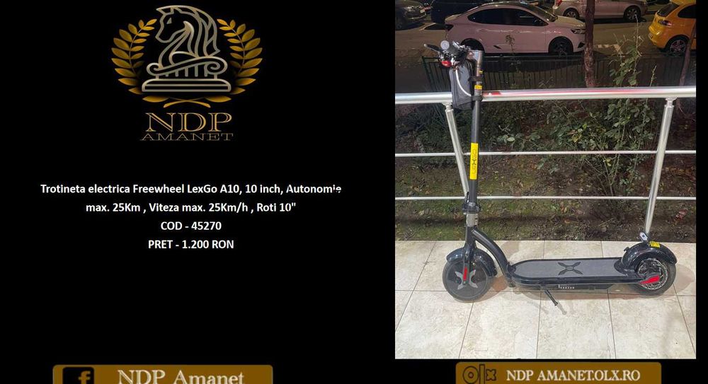 NDP Amanet NON-STOP Bld.Iuliu Maniu 69 Trotineta LEXGO (45270)