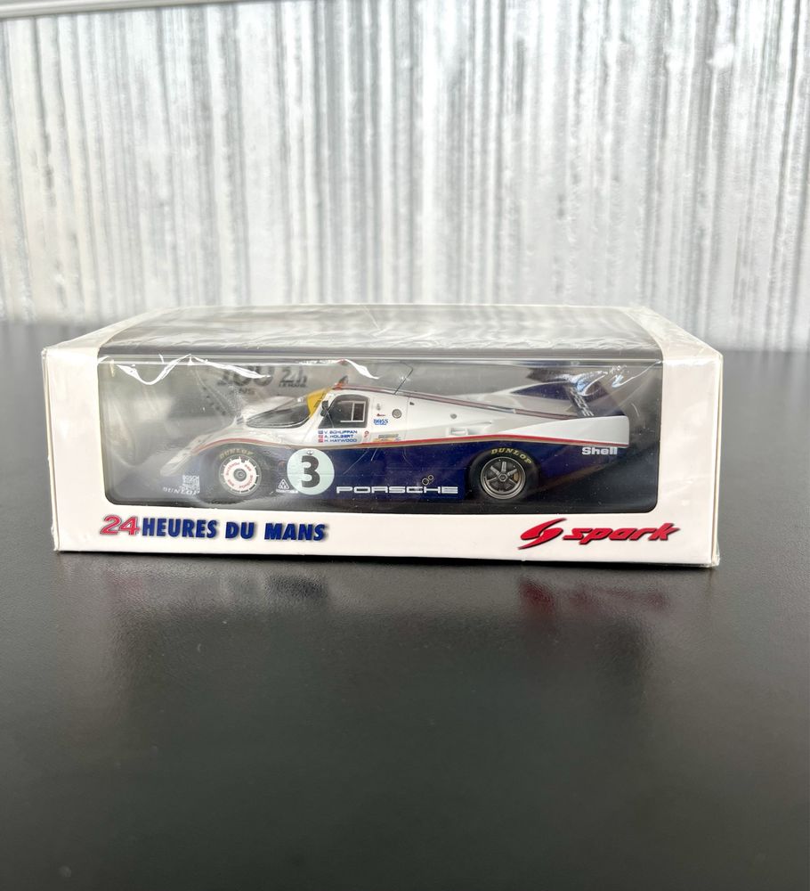 Macheta Spark 43LM83, PORSCHE 956 N°3 WINNER 1983 1:43 - Sigilata!