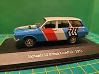 Macheta RENAULT 12bk Gordini - 1974 , scara: 1/43
