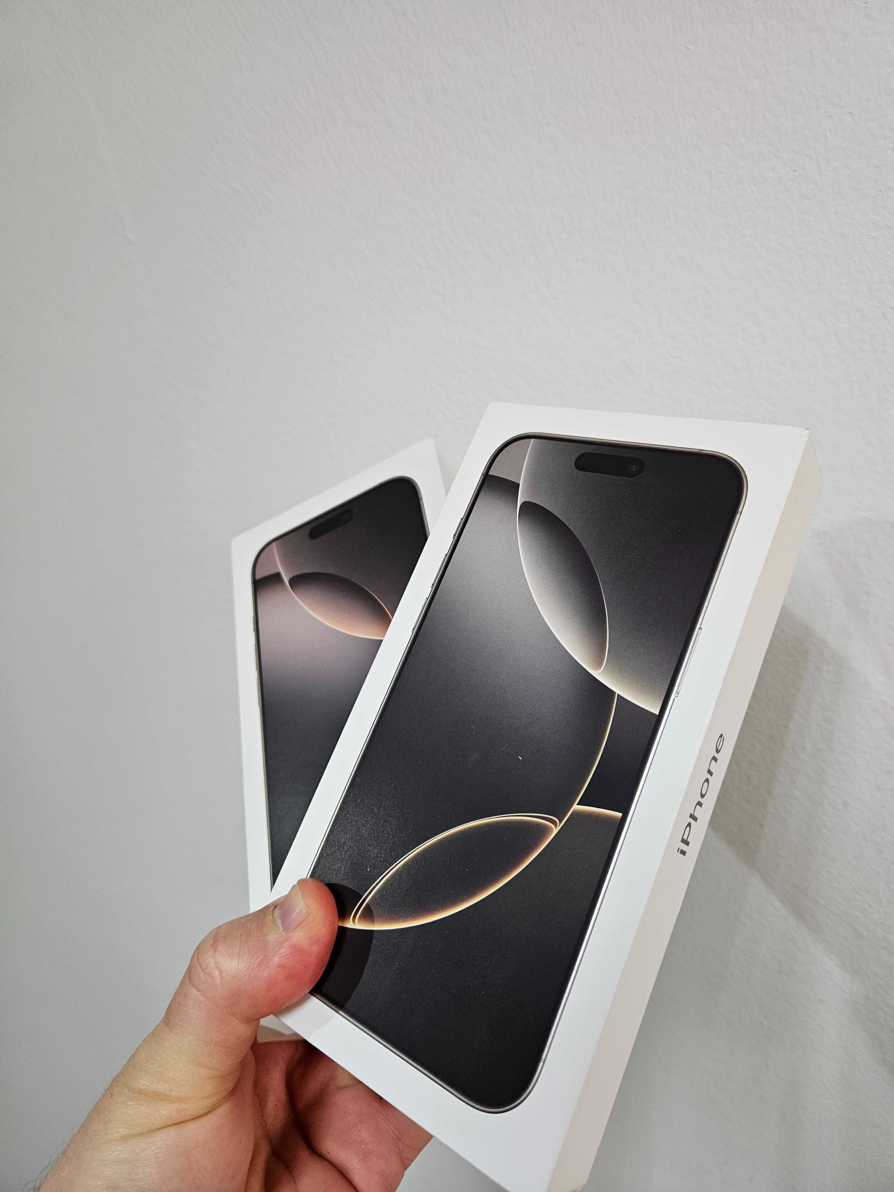 iPhone 16 Pro Max, 256 gb, neverlock, sigilat la cutie.