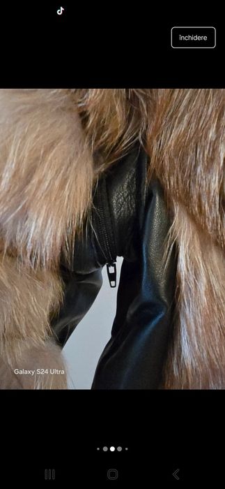 Haina scurta de blana